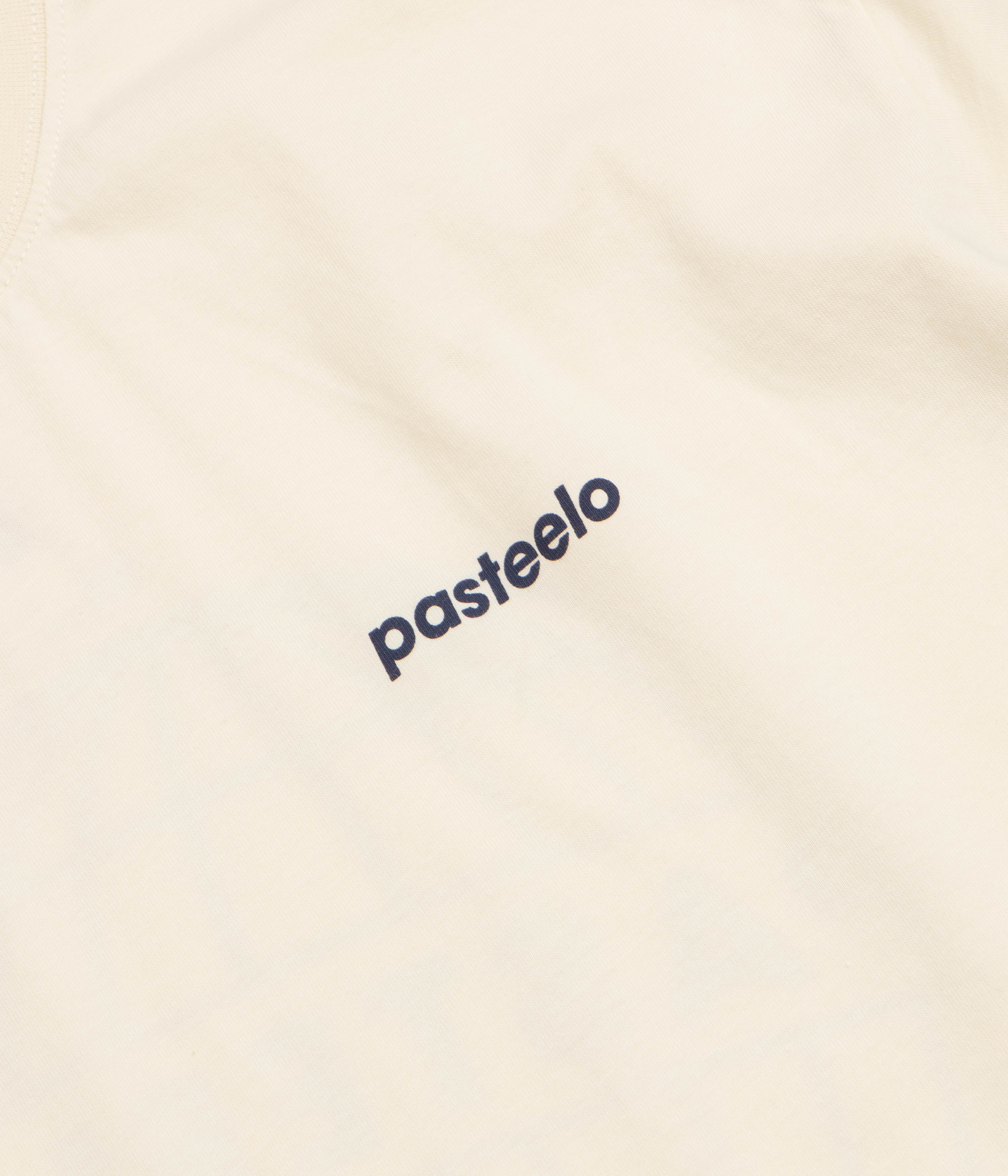 Pasteelo Sphere Grid T-Shirt - Cream