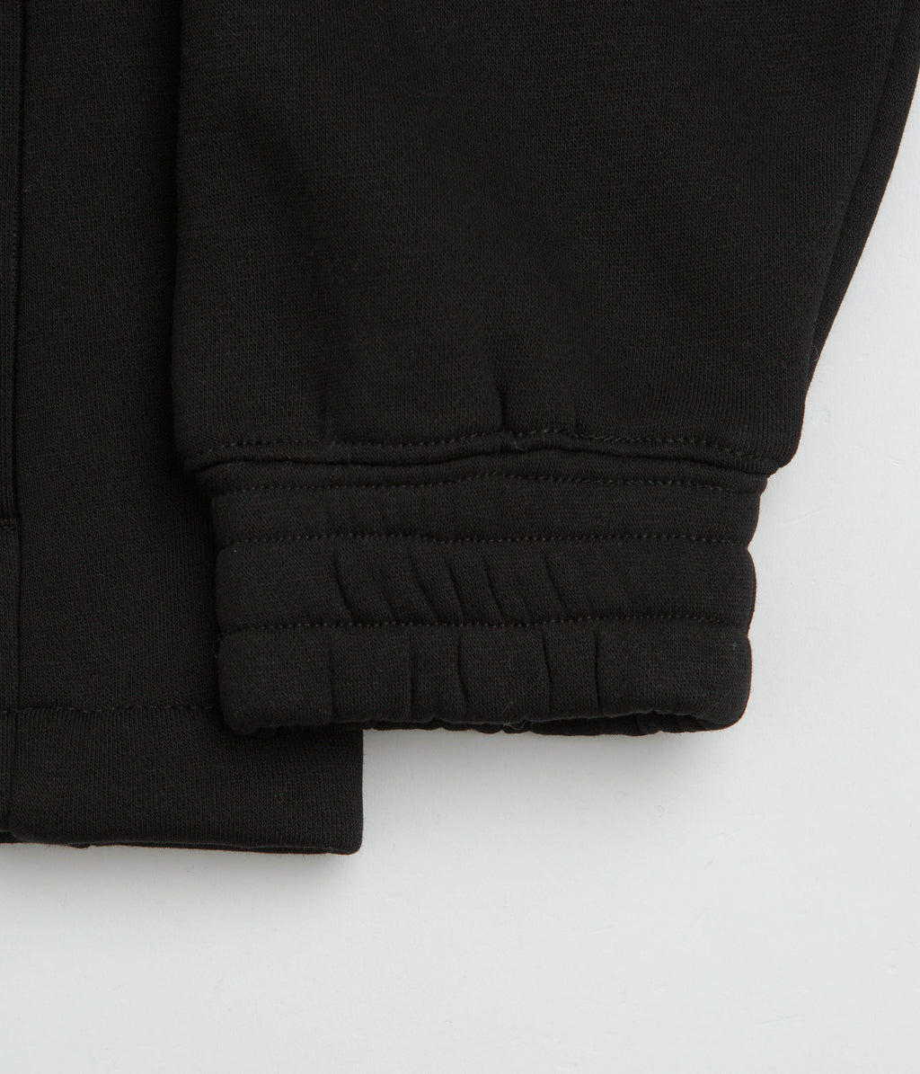 Pasteelo Zip Up Trainer Sweatshirt - Black