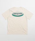 Patagonia 95 Oval Logo T-Shirt - Undyed Natural