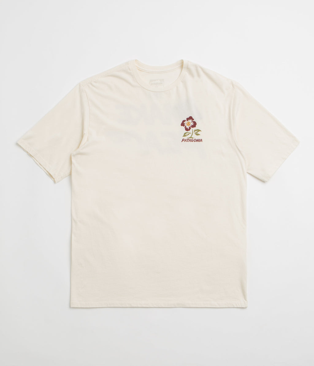 Patagonia Balance Organic T-Shirt - Peace Seeds: Undyed Natural