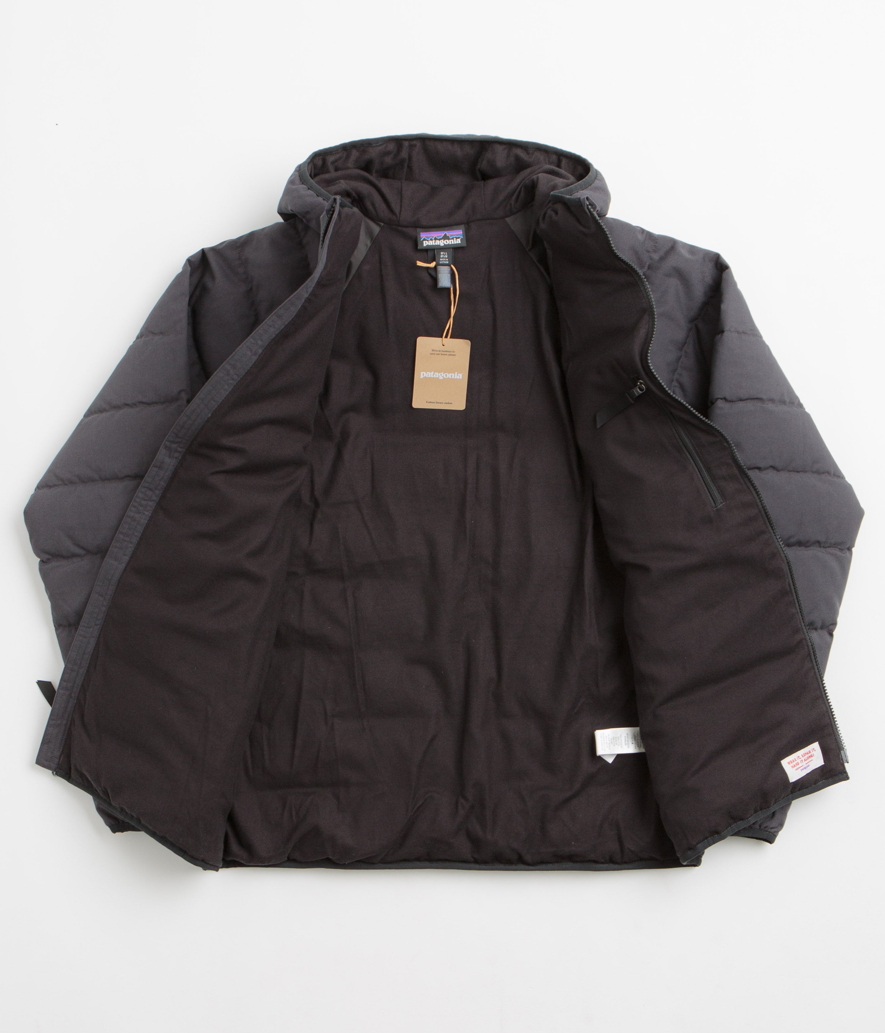 Patagonia Cotton Down Jacket - Black