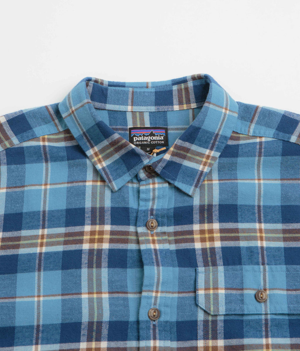 Patagonia Cotton In Conversion Fjord Flannel Shirt - Prime: Shore Blue