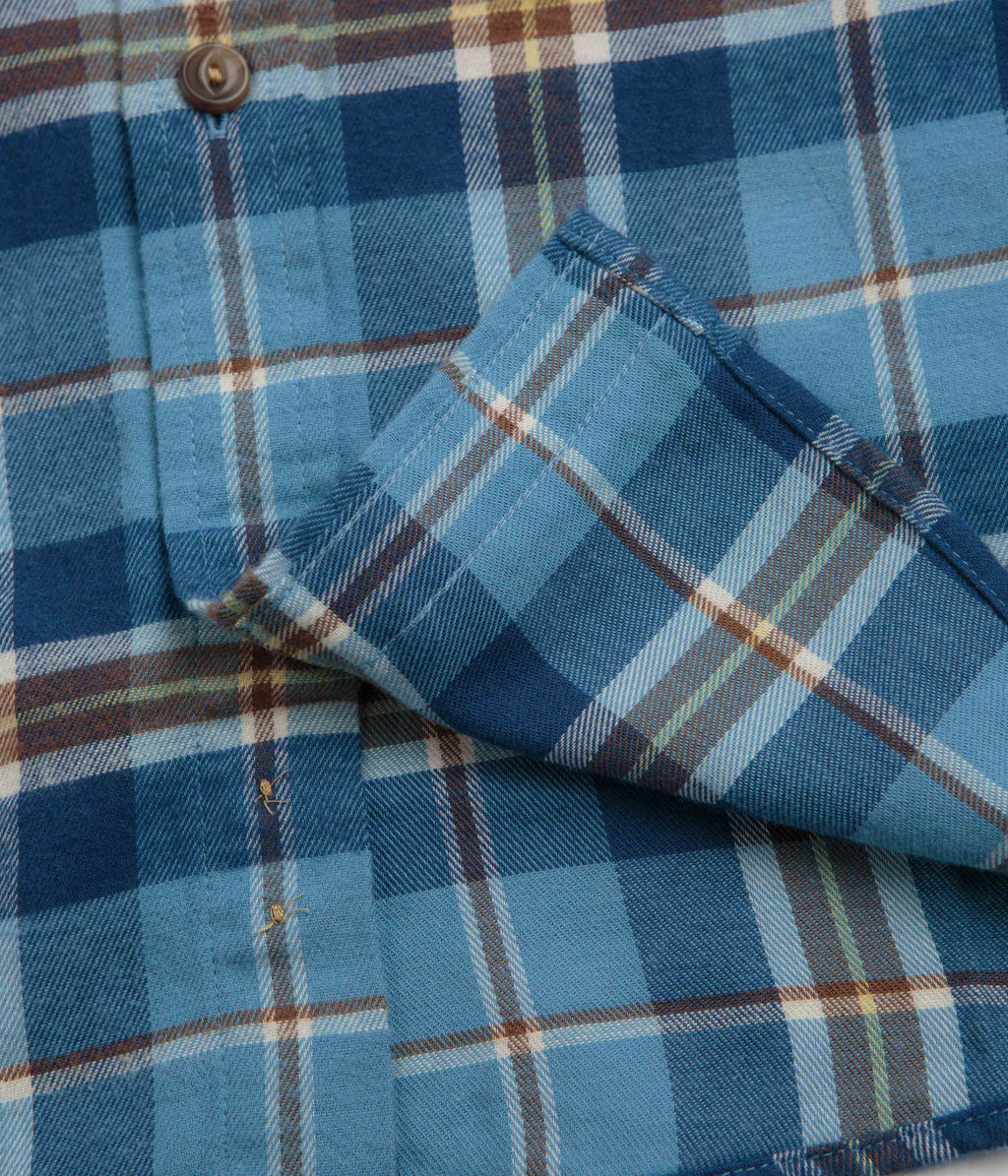 Patagonia Cotton In Conversion Fjord Flannel Shirt - Prime: Shore Blue