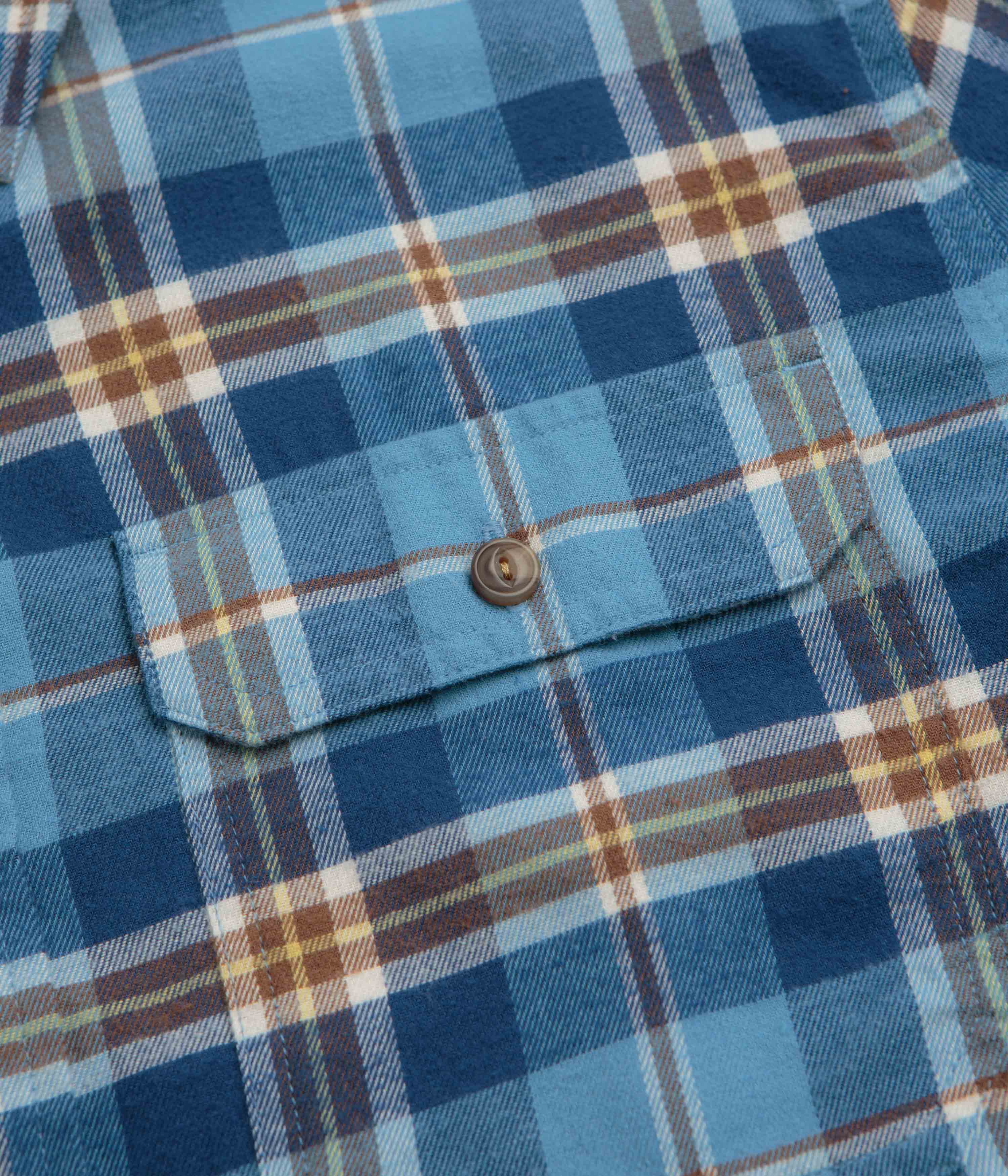 Patagonia Cotton In Conversion Fjord Flannel Shirt - Prime: Shore Blue