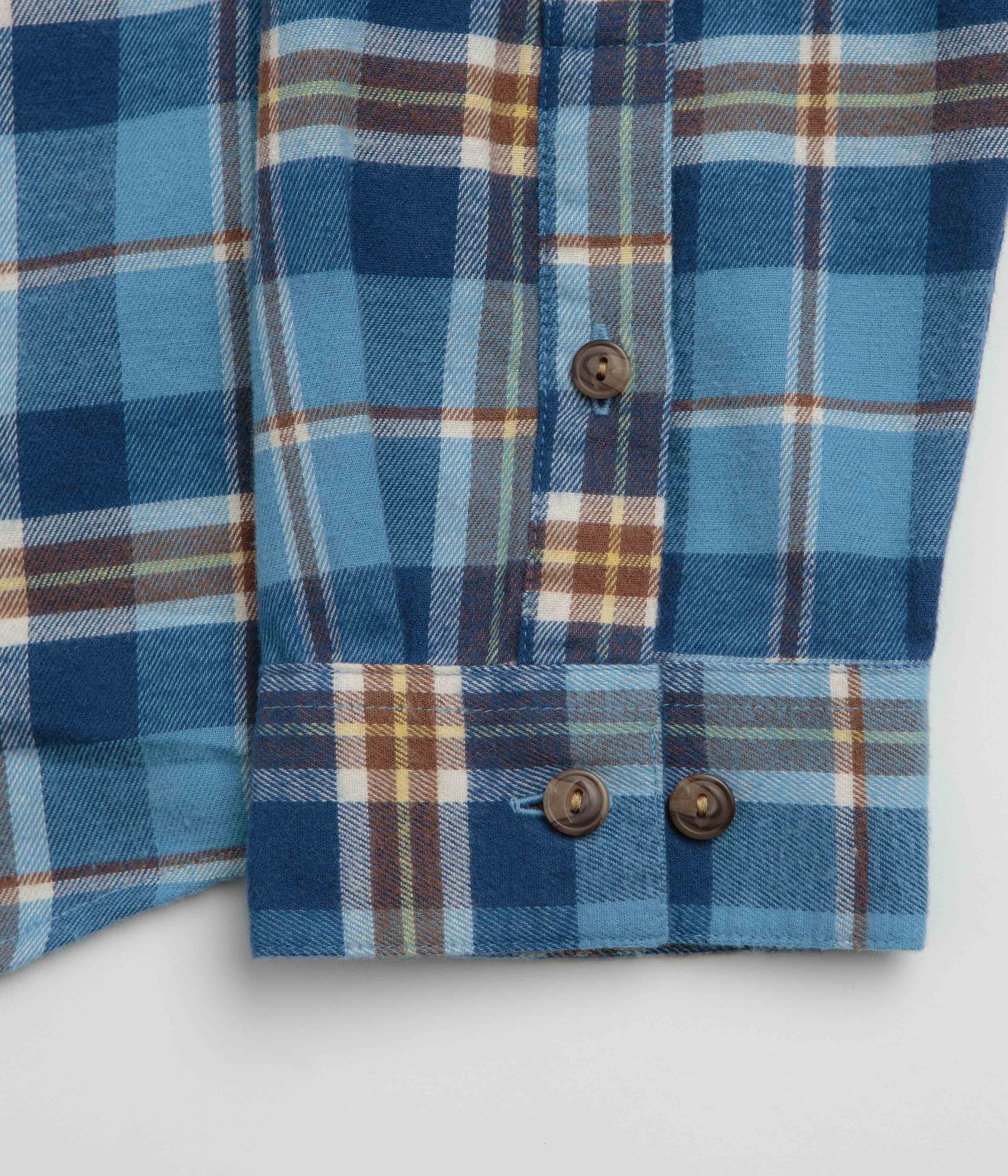 Patagonia Cotton In Conversion Fjord Flannel Shirt - Prime: Shore Blue