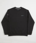 Patagonia Fitz Roy Icon Uprisal Crewneck Sweatshirt - Ink Black