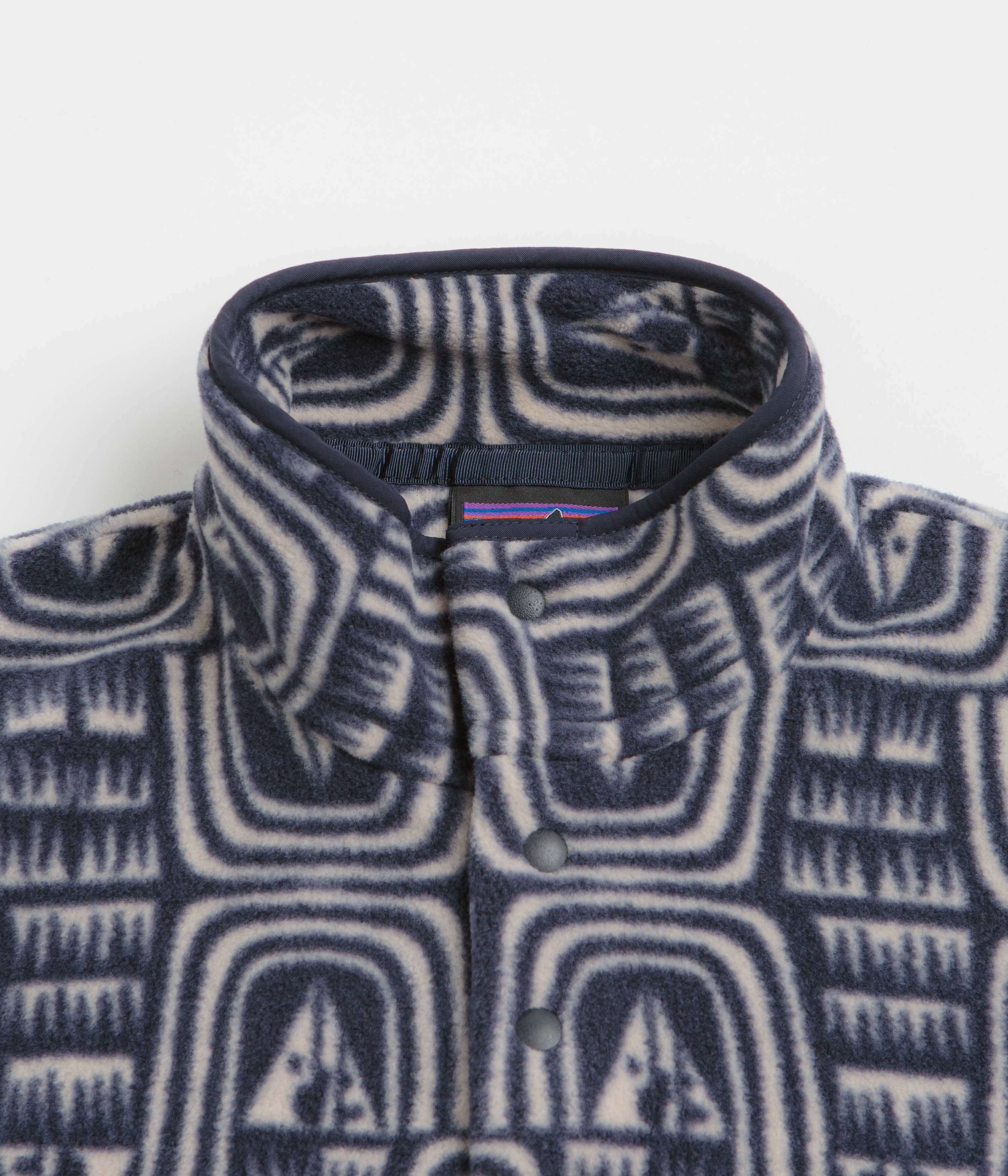 Patagonia Lightweight Synchilla Snap-T Fleece - Flow: Sunken Blue