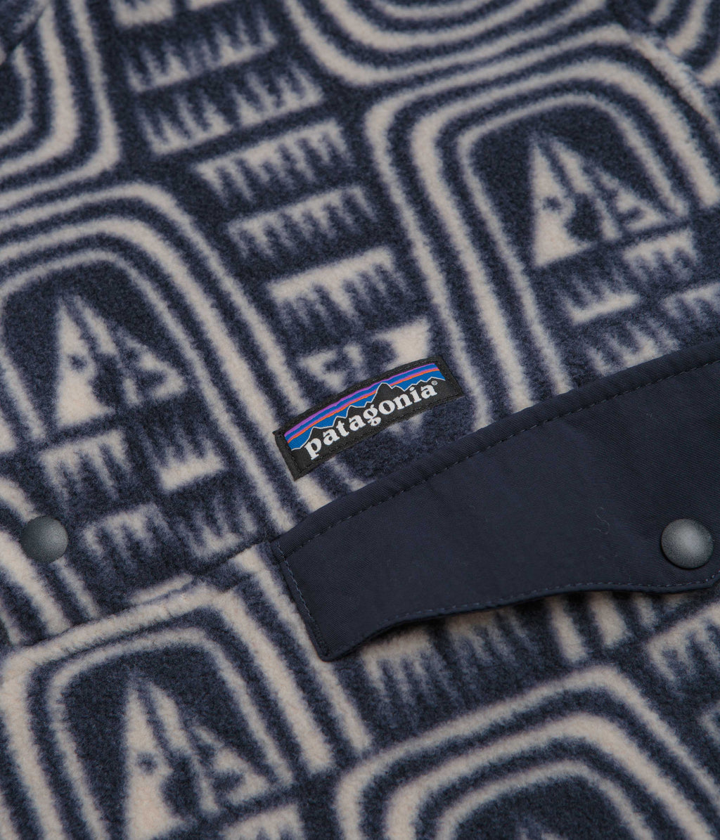 Patagonia Lightweight Synchilla Snap-T Fleece - Flow: Sunken Blue