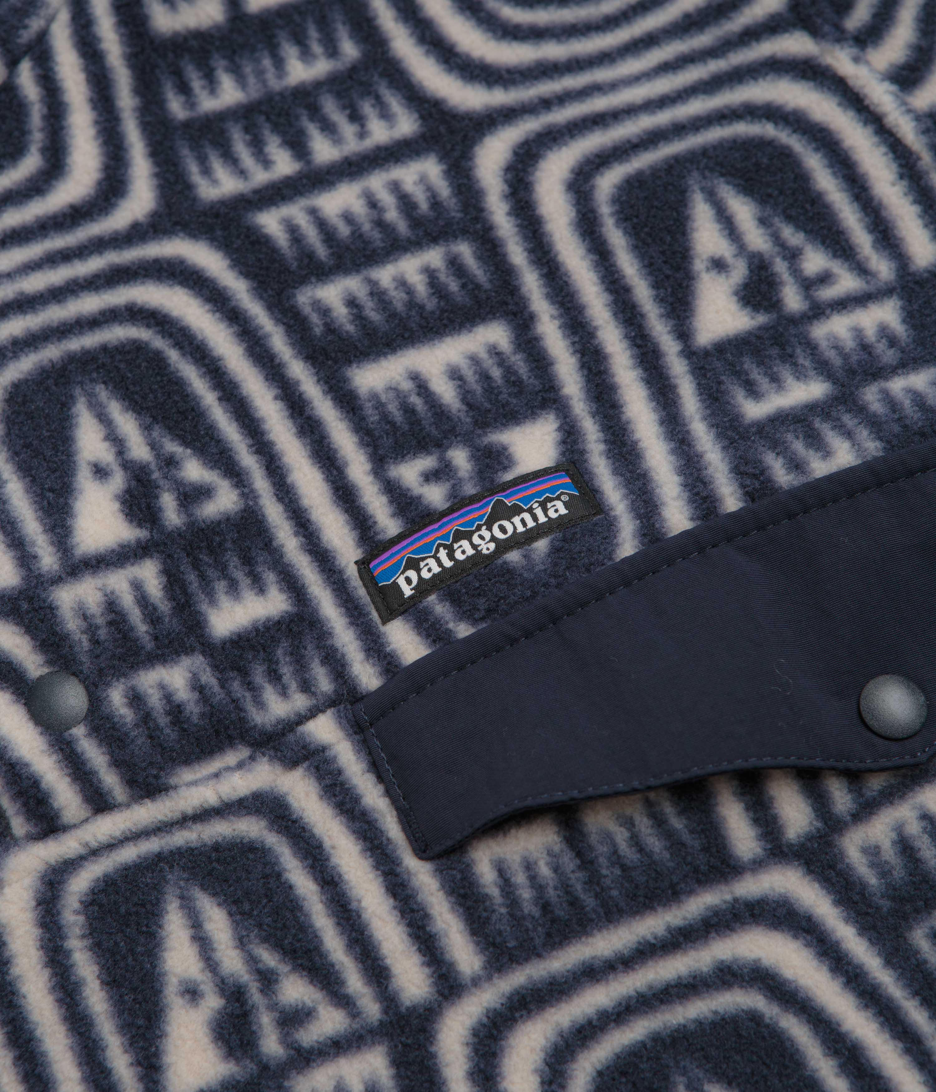Patagonia Lightweight Synchilla Snap-T Fleece - Flow: Sunken Blue
