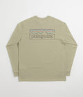 Patagonia P-6 Logo Responsibili-Tee Long Sleeve T-Shirt - P-6 Outline: Gumtree Green