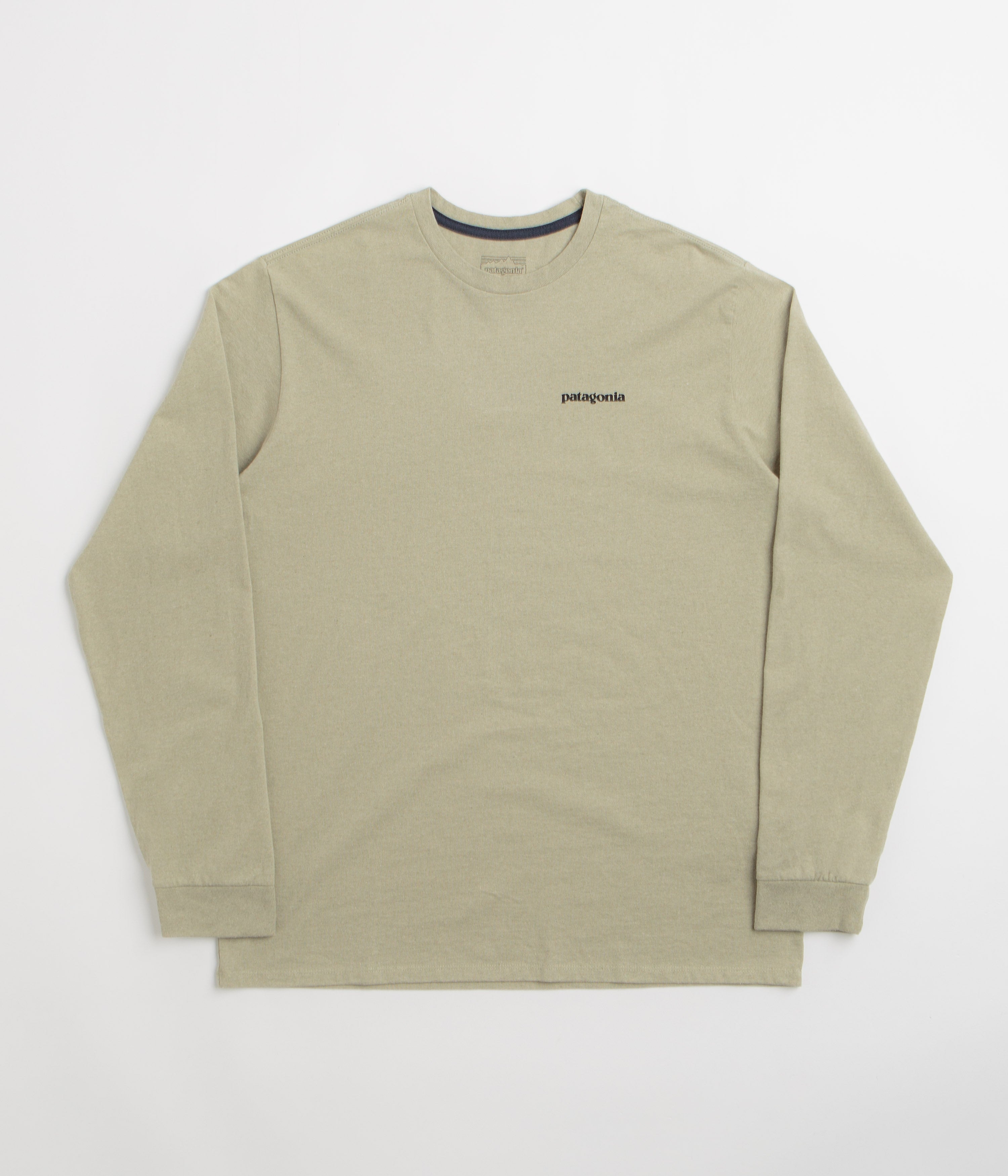Patagonia P-6 Logo Responsibili-Tee Long Sleeve T-Shirt - P-6 Outline: Gumtree Green