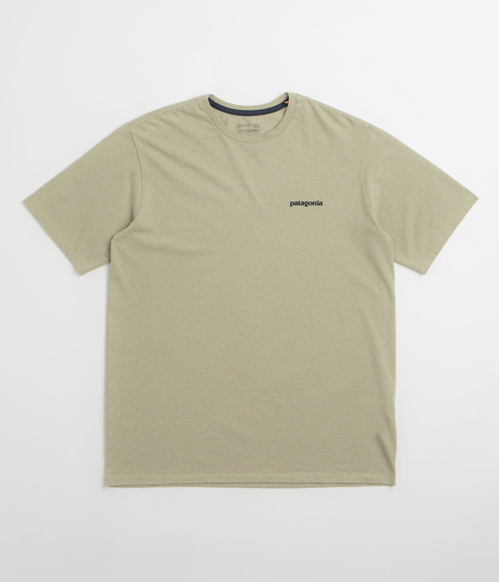 Patagonia P-6 Logo Responsibili-Tee T-Shirt - P-6 Outline: Gumtree Green