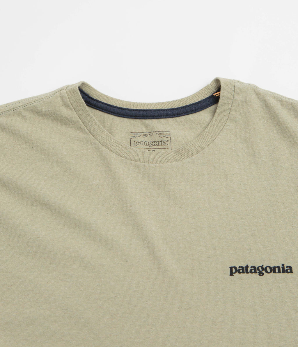 Patagonia P-6 Logo Responsibili-Tee T-Shirt - P-6 Outline: Gumtree Green