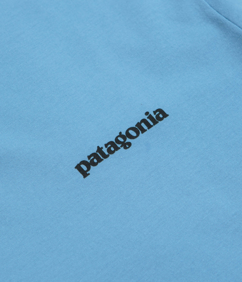 Patagonia P-6 Logo T-Shirt - Shore Blue