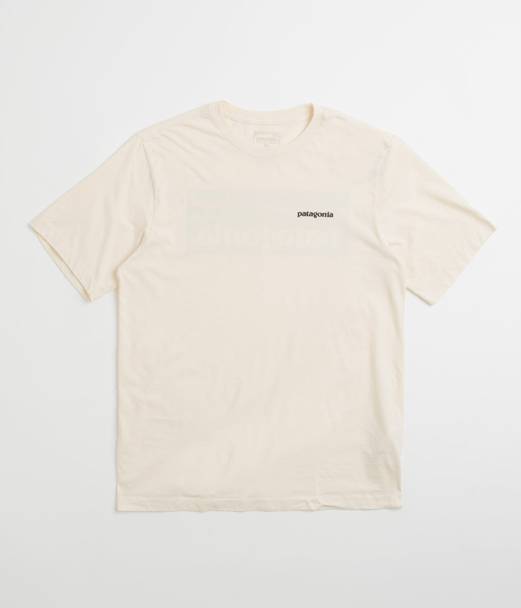 Patagonia P-6 Logo T-Shirt - Undyed Natural