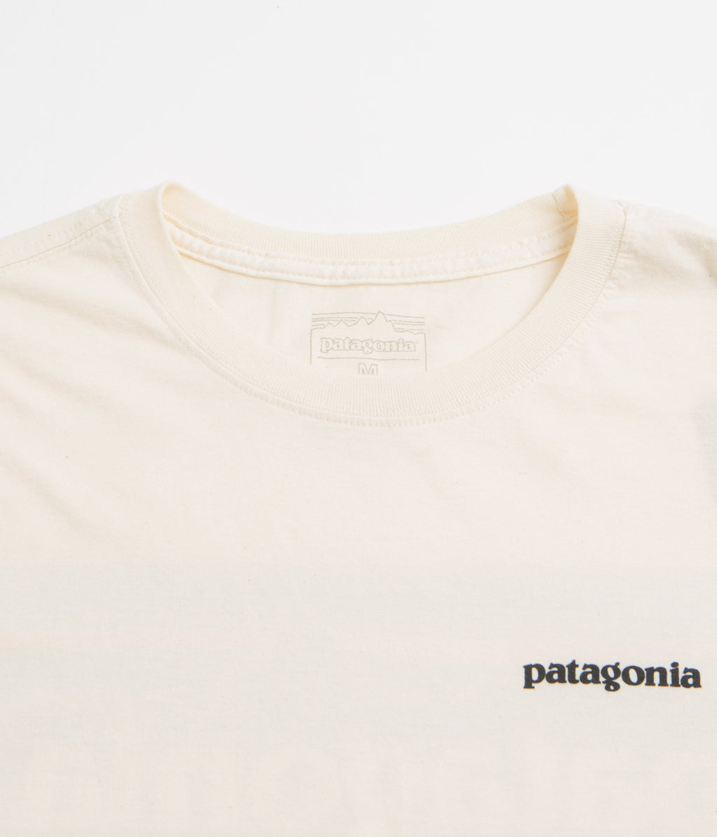 Patagonia P-6 Logo T-Shirt - Undyed Natural