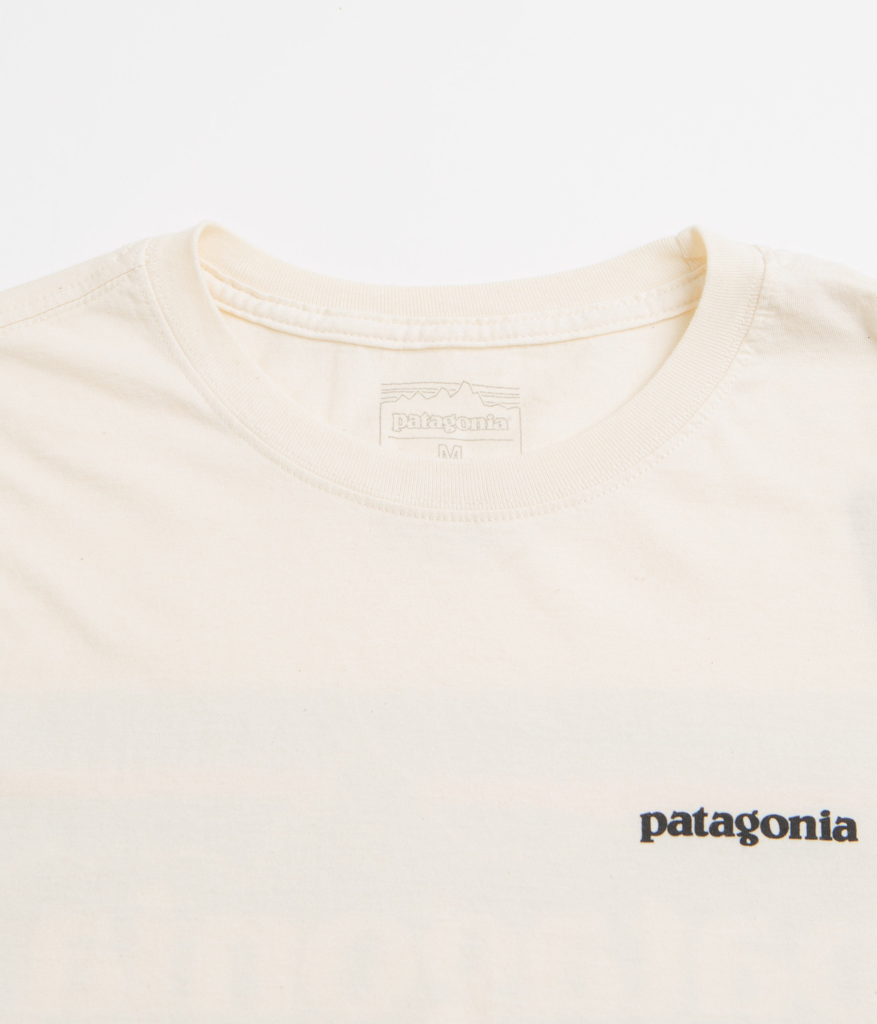 Patagonia P-6 Logo T-Shirt - Undyed Natural