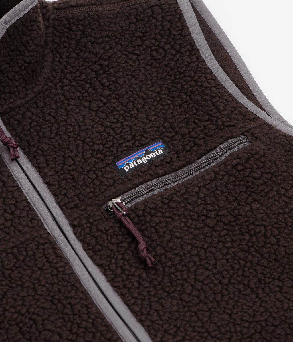 Patagonia Retro Pile Vest - Den Brown