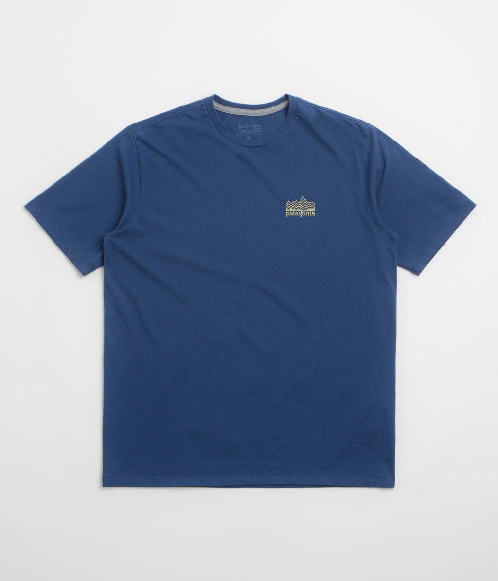 Patagonia Strataspire Responsibili-Tee T-Shirt - Clement Blue