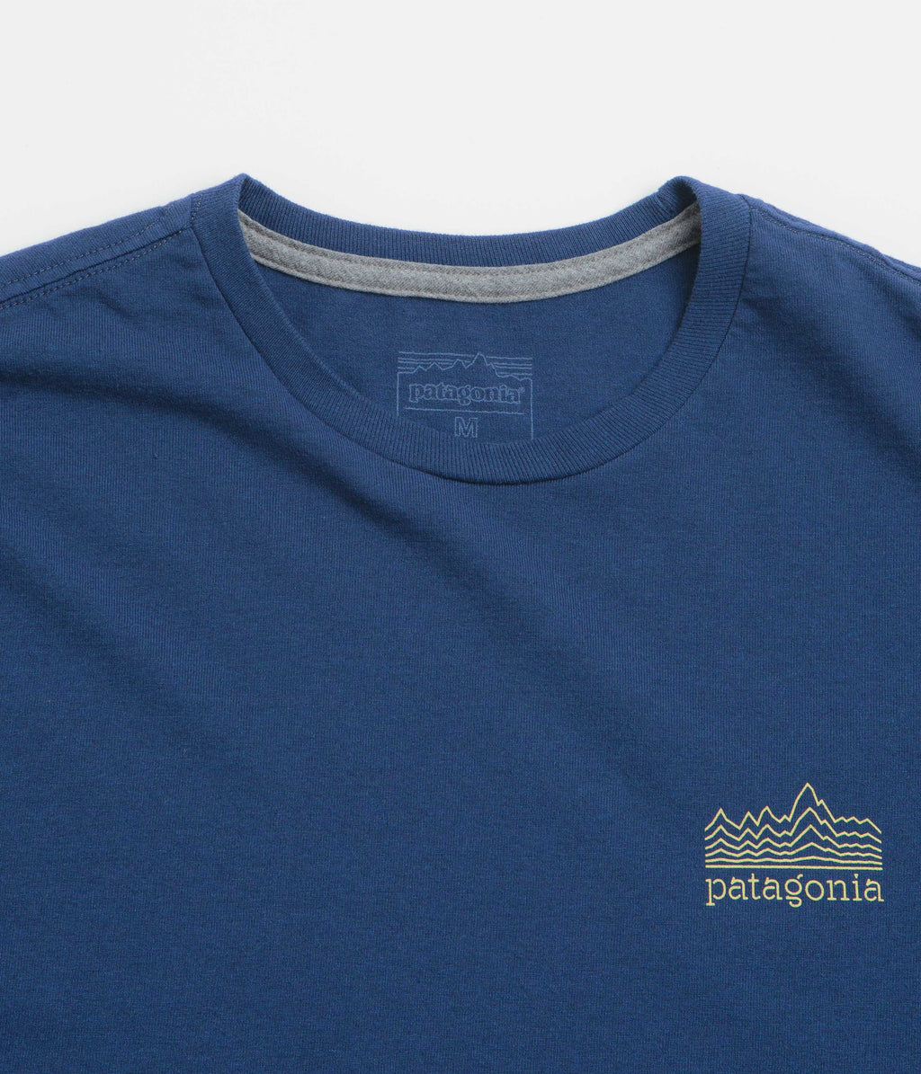 Patagonia Strataspire Responsibili-Tee T-Shirt - Clement Blue