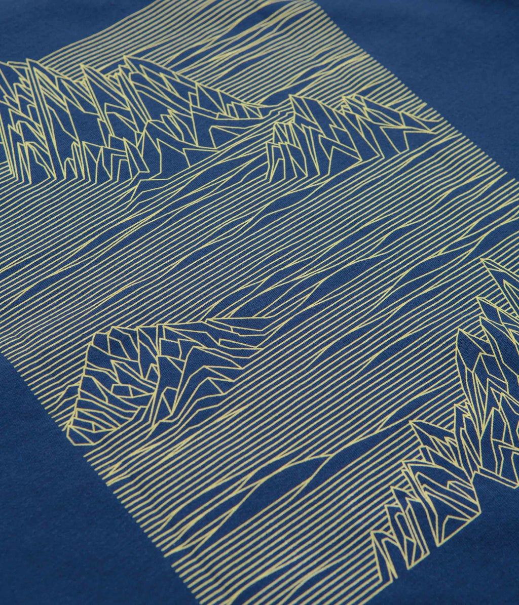 Patagonia Strataspire Responsibili-Tee T-Shirt - Clement Blue