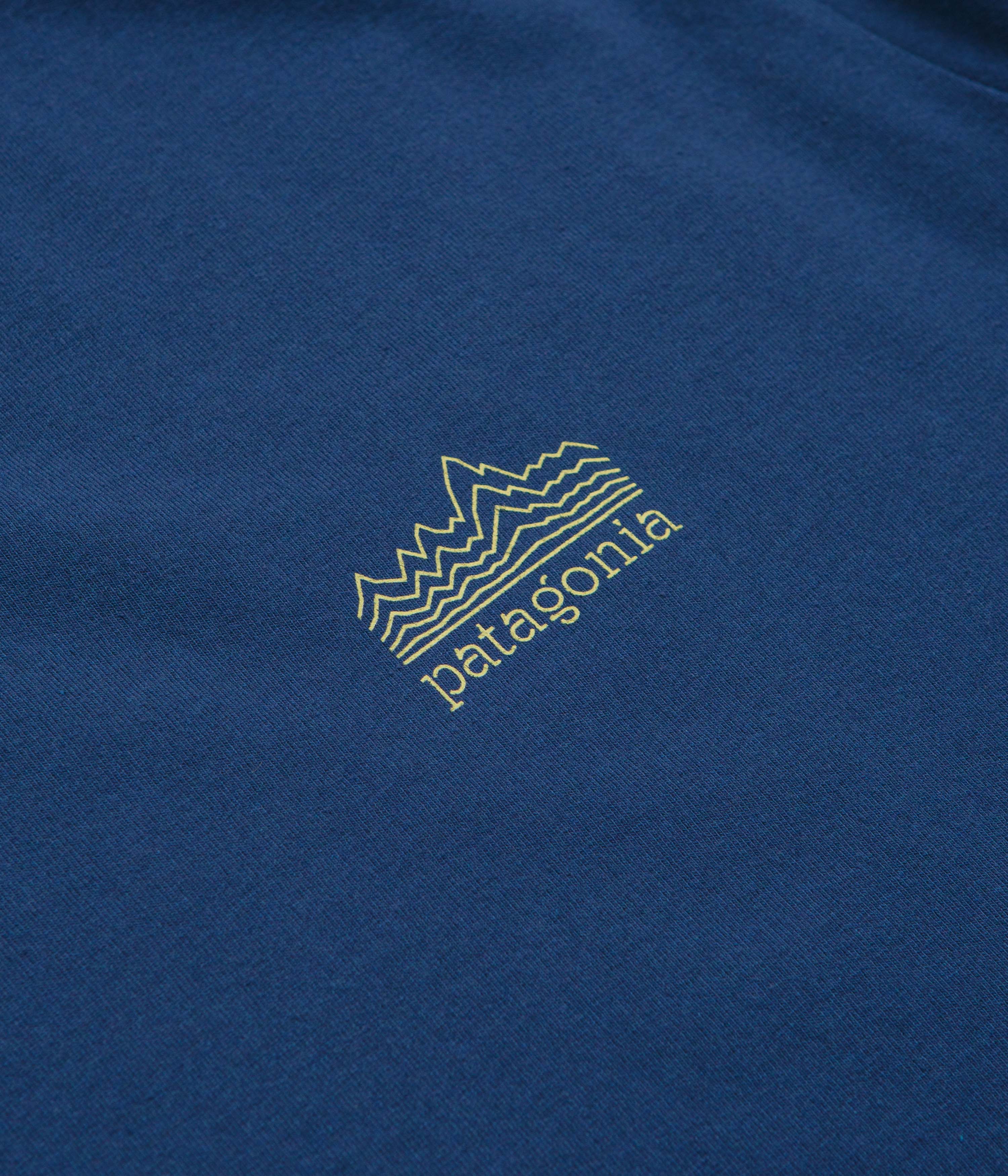 Patagonia Strataspire Responsibili-Tee T-Shirt - Clement Blue