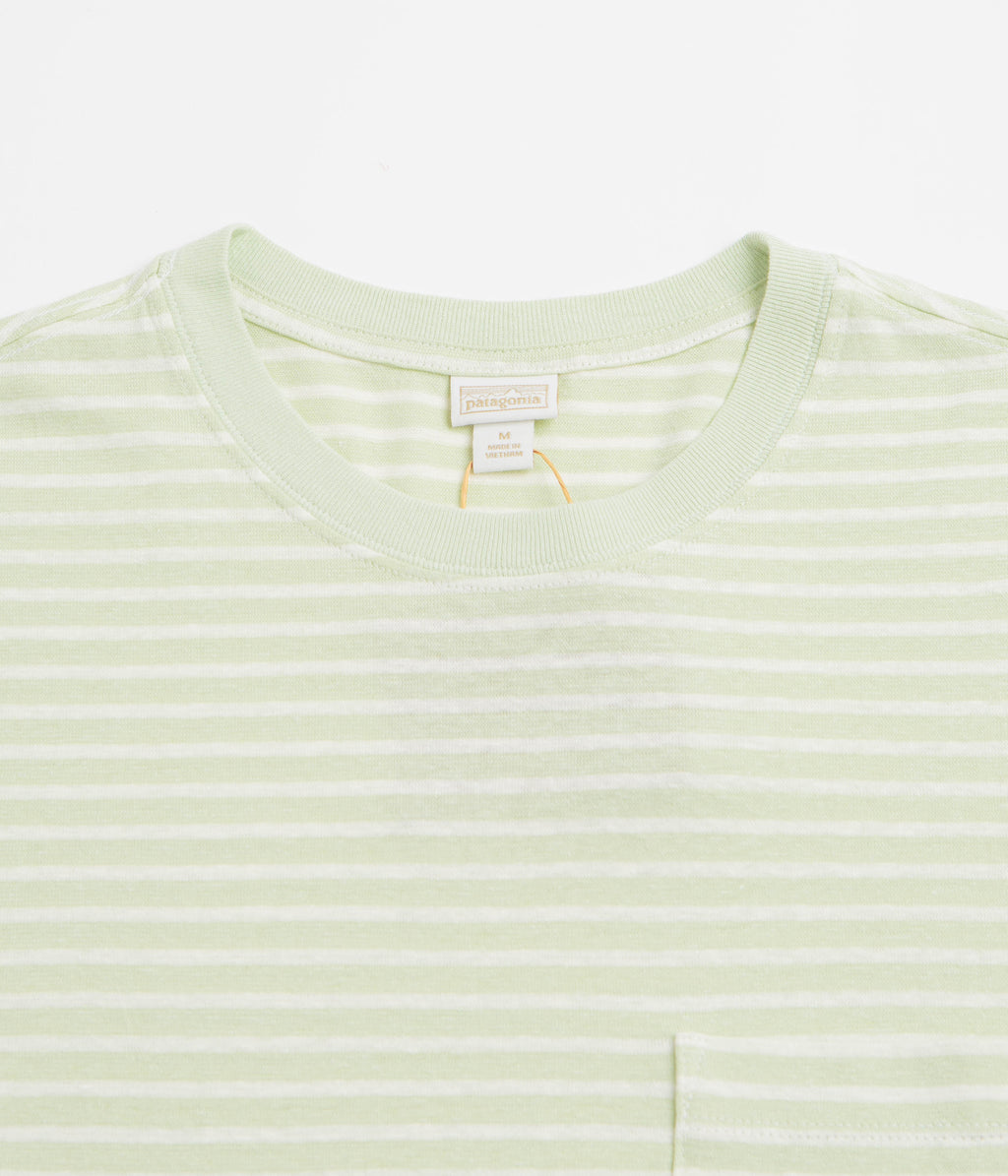 Patagonia Trail Harbor Pocket T-Shirt - Steps: Lichen Green