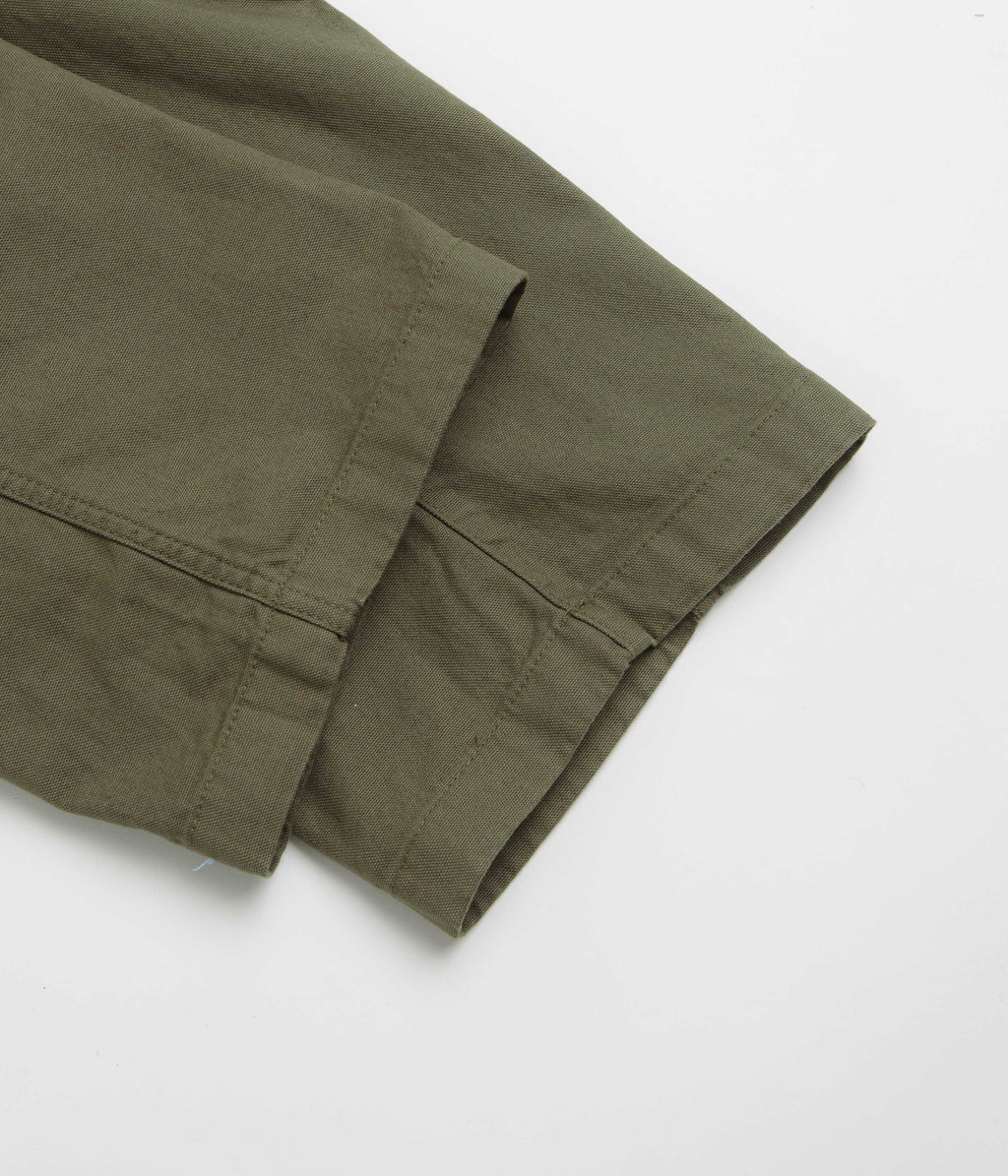 Patagonia Womens Point Reyes Canvas Wide Leg Pants - Basin Green