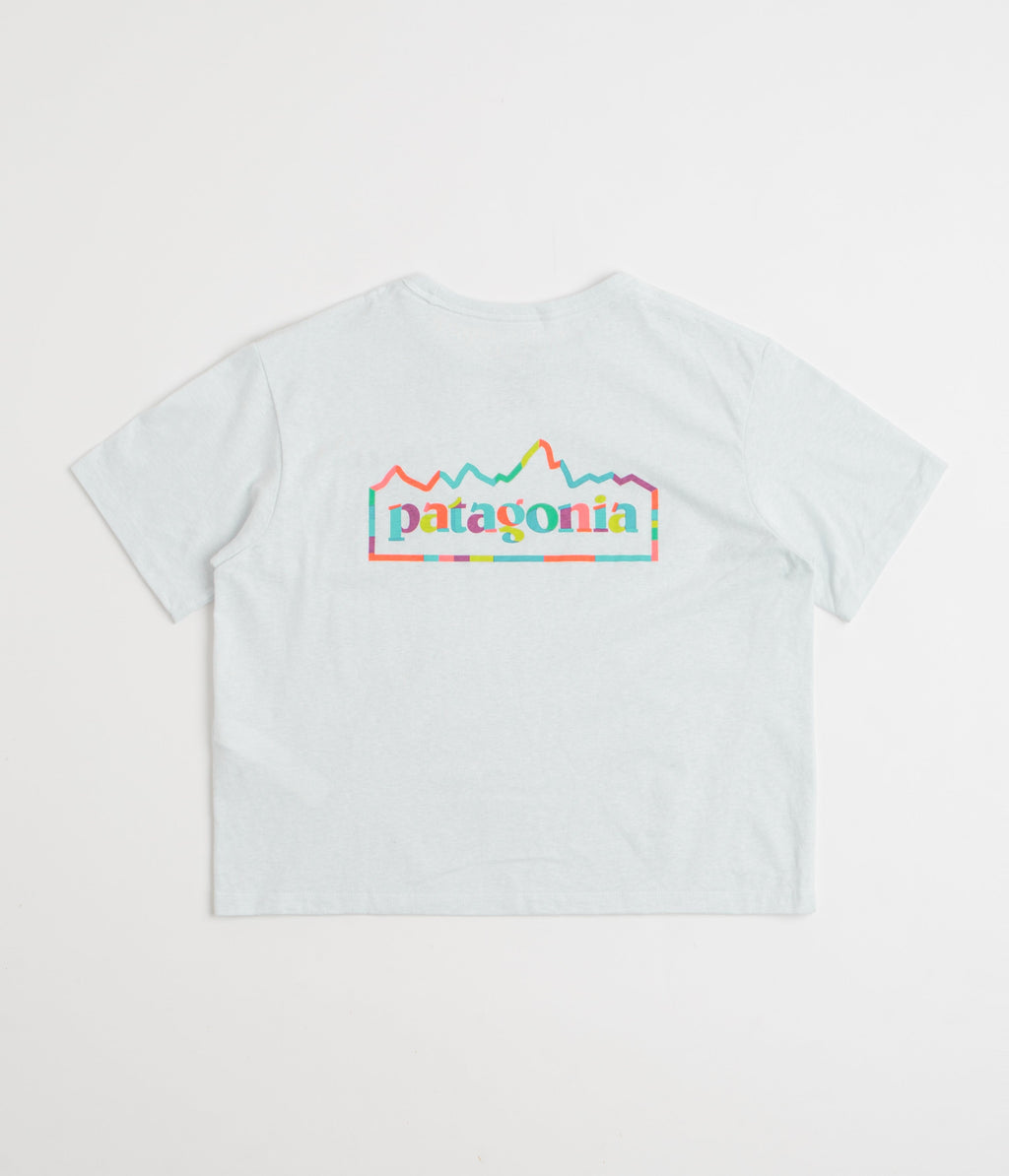 Patagonia Womens Unity Fitz Easy Cut Responsibili-Tee T-Shirt - White
