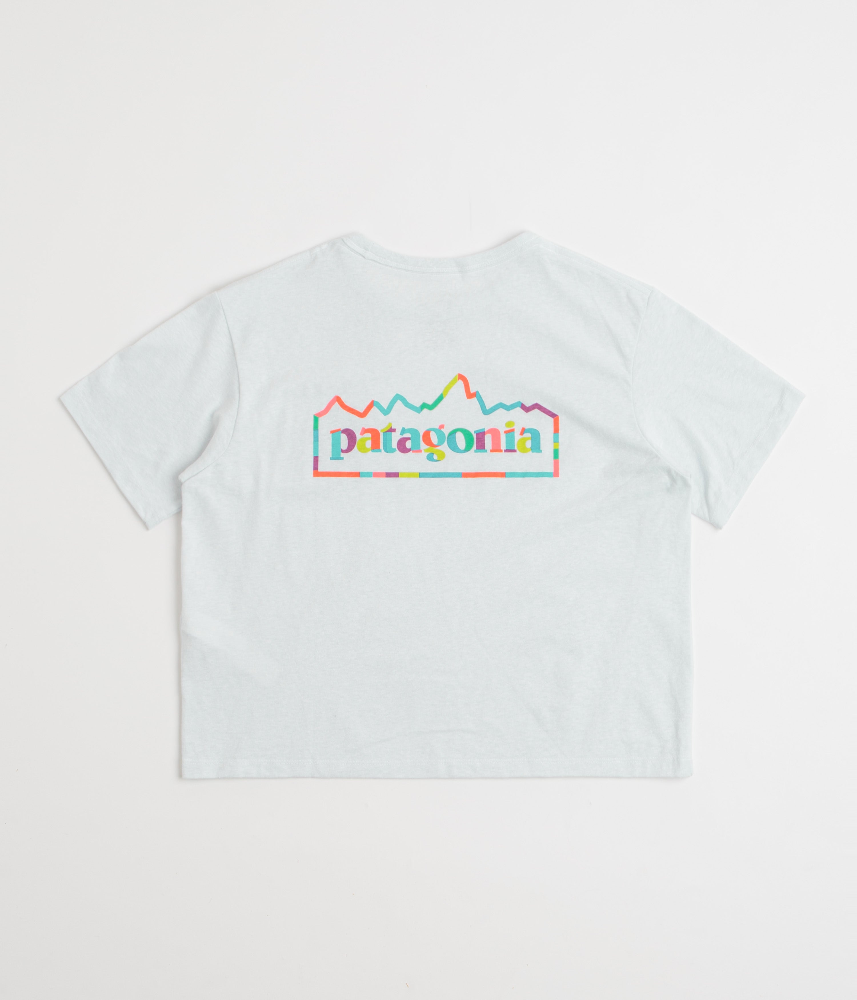 Patagonia Womens Unity Fitz Easy Cut Responsibili-Tee T-Shirt - White