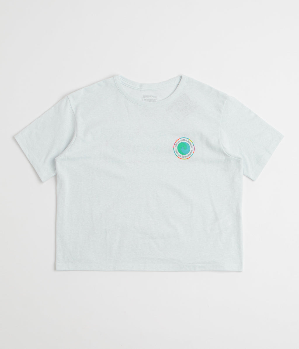 Patagonia Womens Unity Fitz Easy Cut Responsibili-Tee T-Shirt - White