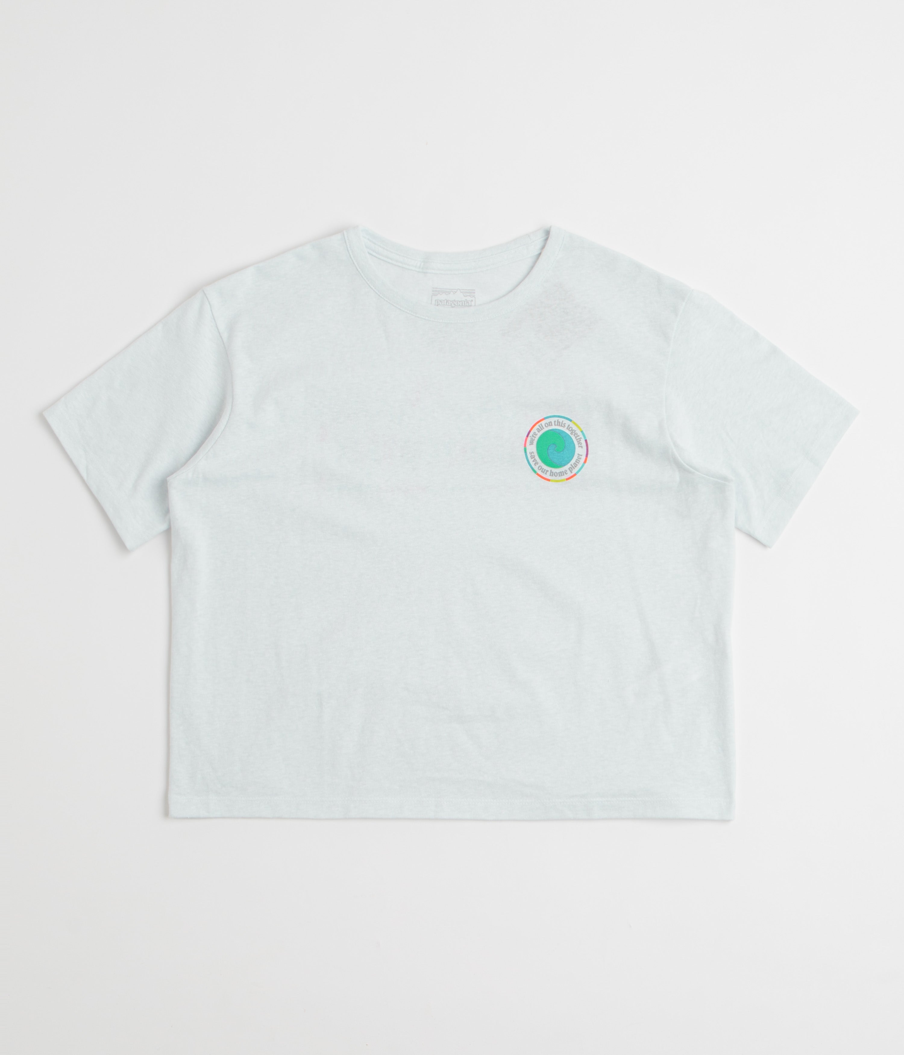 Patagonia Womens Unity Fitz Easy Cut Responsibili-Tee T-Shirt - White