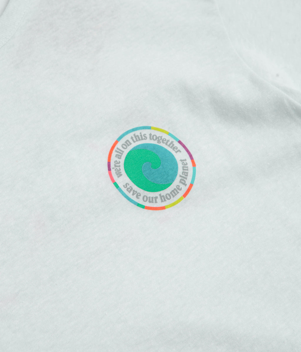 Patagonia Womens Unity Fitz Easy Cut Responsibili-Tee T-Shirt - White
