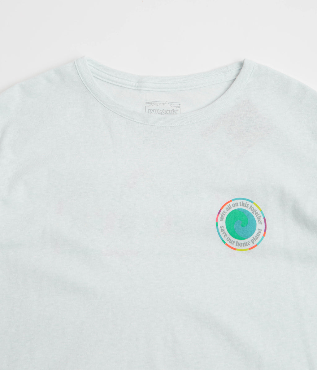 Patagonia Womens Unity Fitz Easy Cut Responsibili-Tee T-Shirt - White