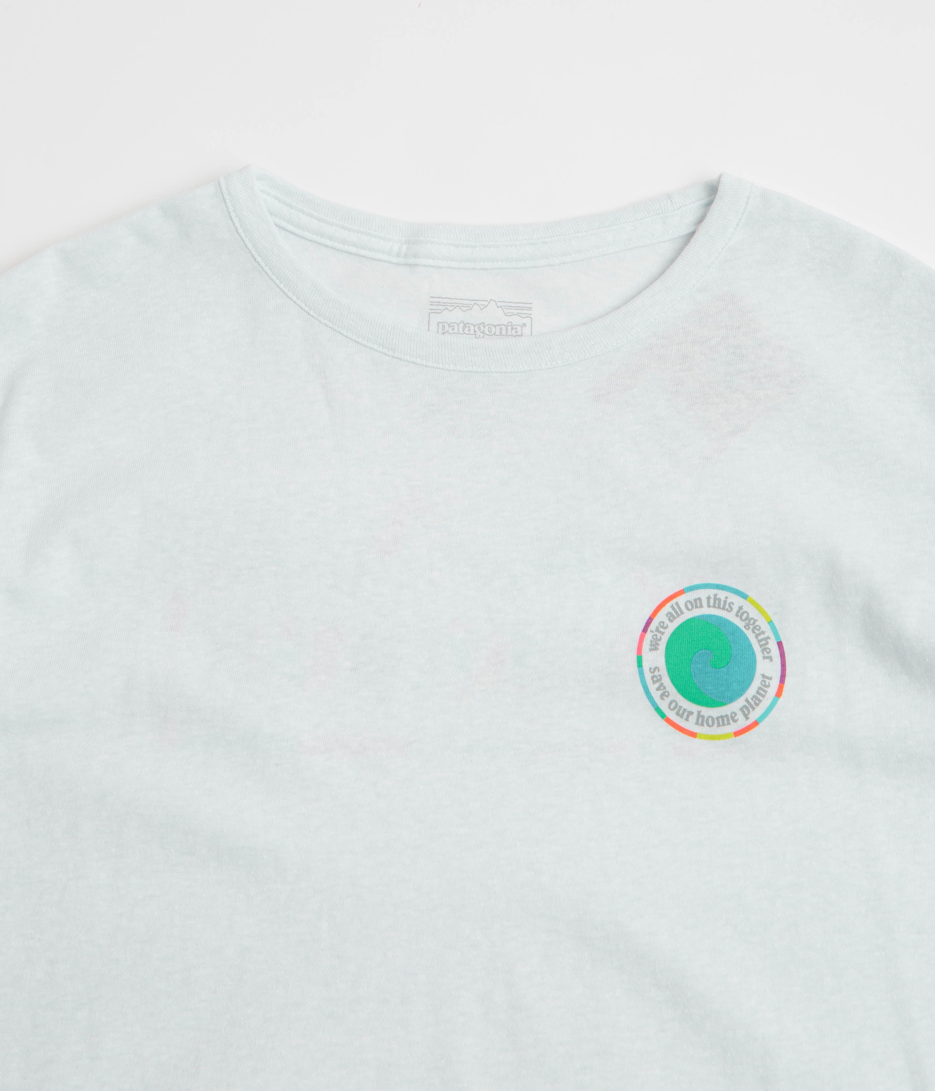 Patagonia Womens Unity Fitz Easy Cut Responsibili-Tee T-Shirt - White