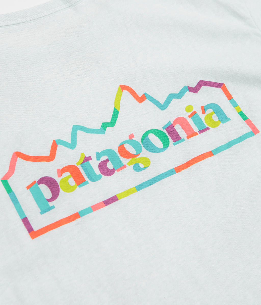 Patagonia Womens Unity Fitz Easy Cut Responsibili-Tee T-Shirt - White