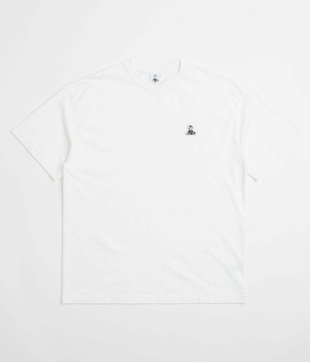 Pawa Speed Sports Boy Patch T-Shirt - White