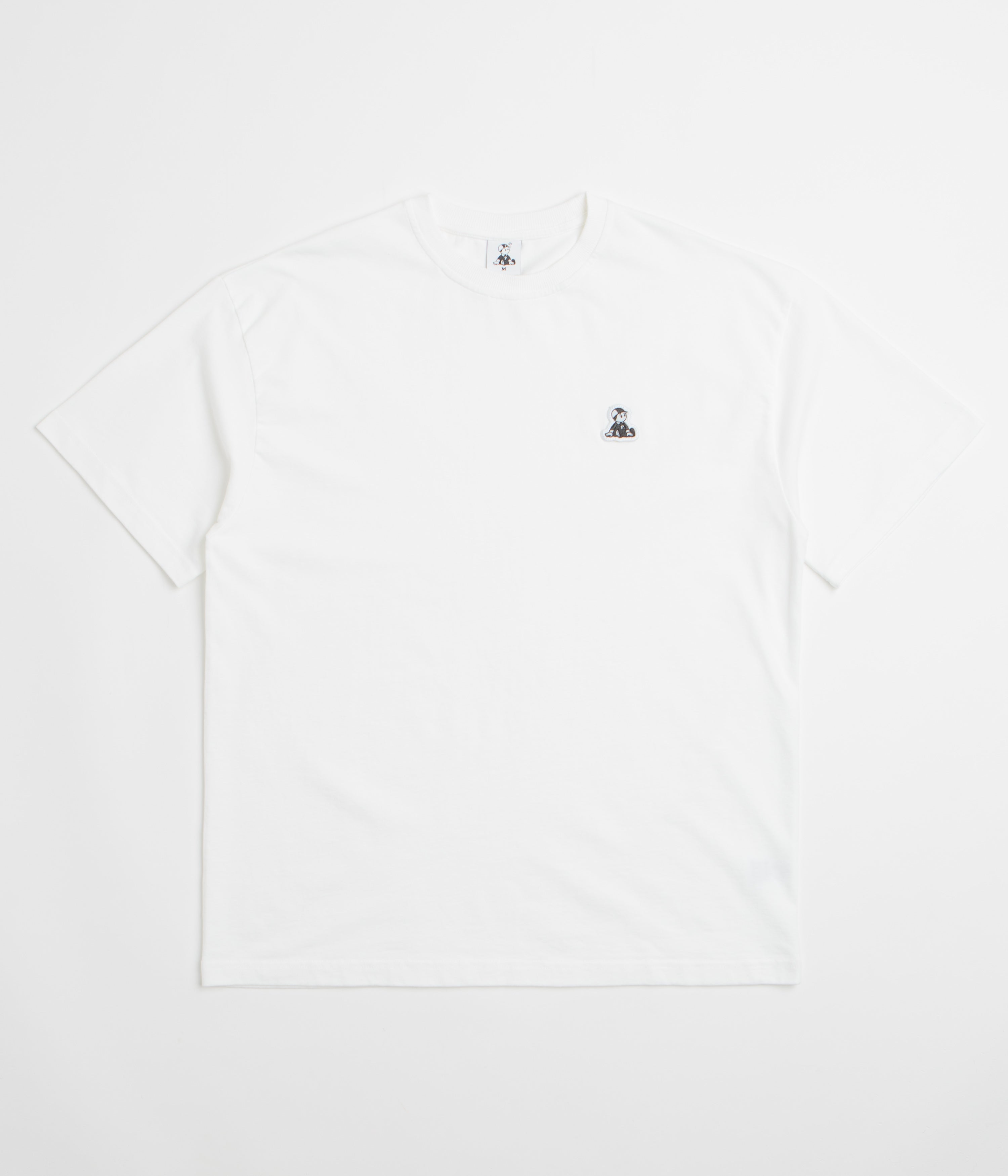 Pawa Speed Sports Boy Patch T-Shirt - White