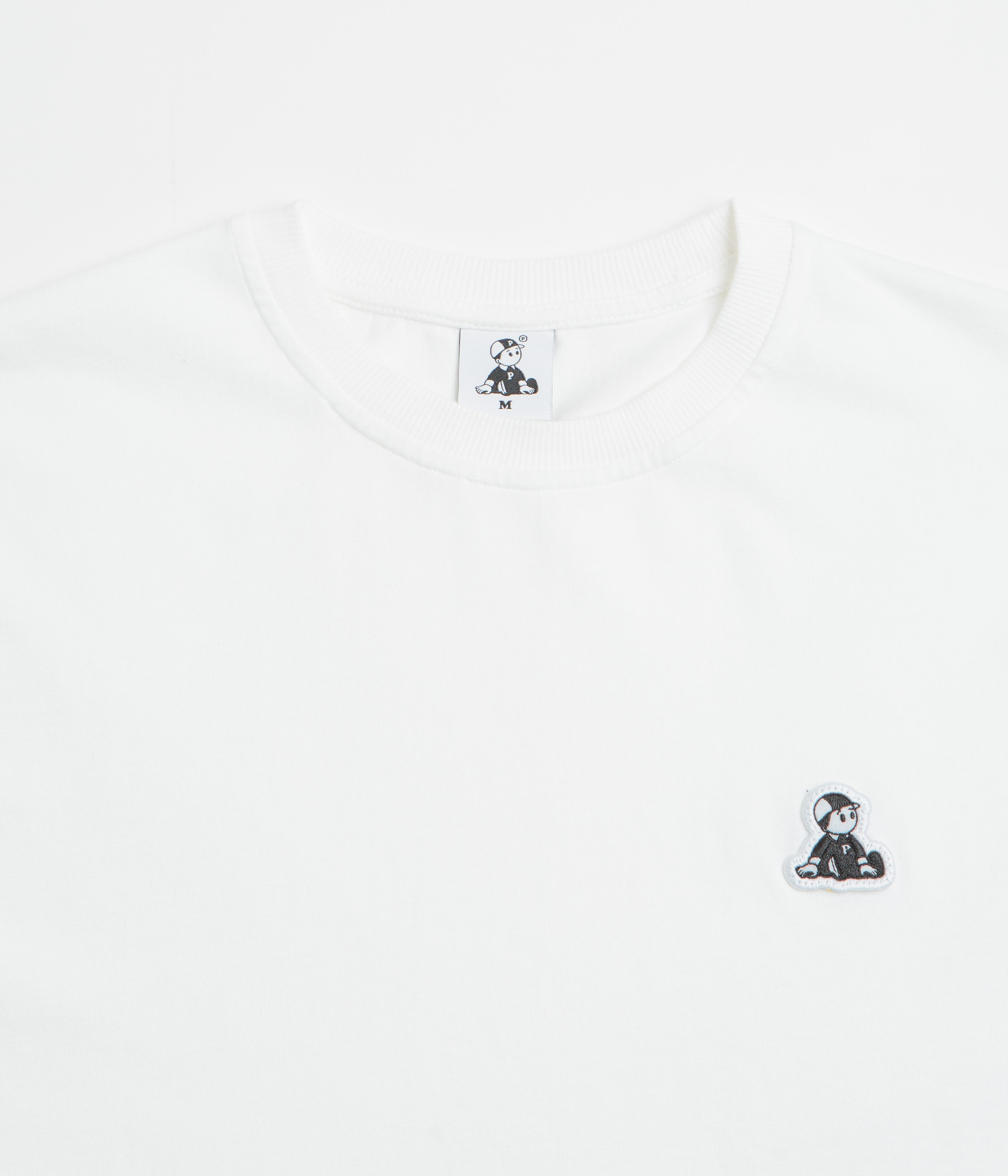 Pawa Speed Sports Boy Patch T-Shirt - White