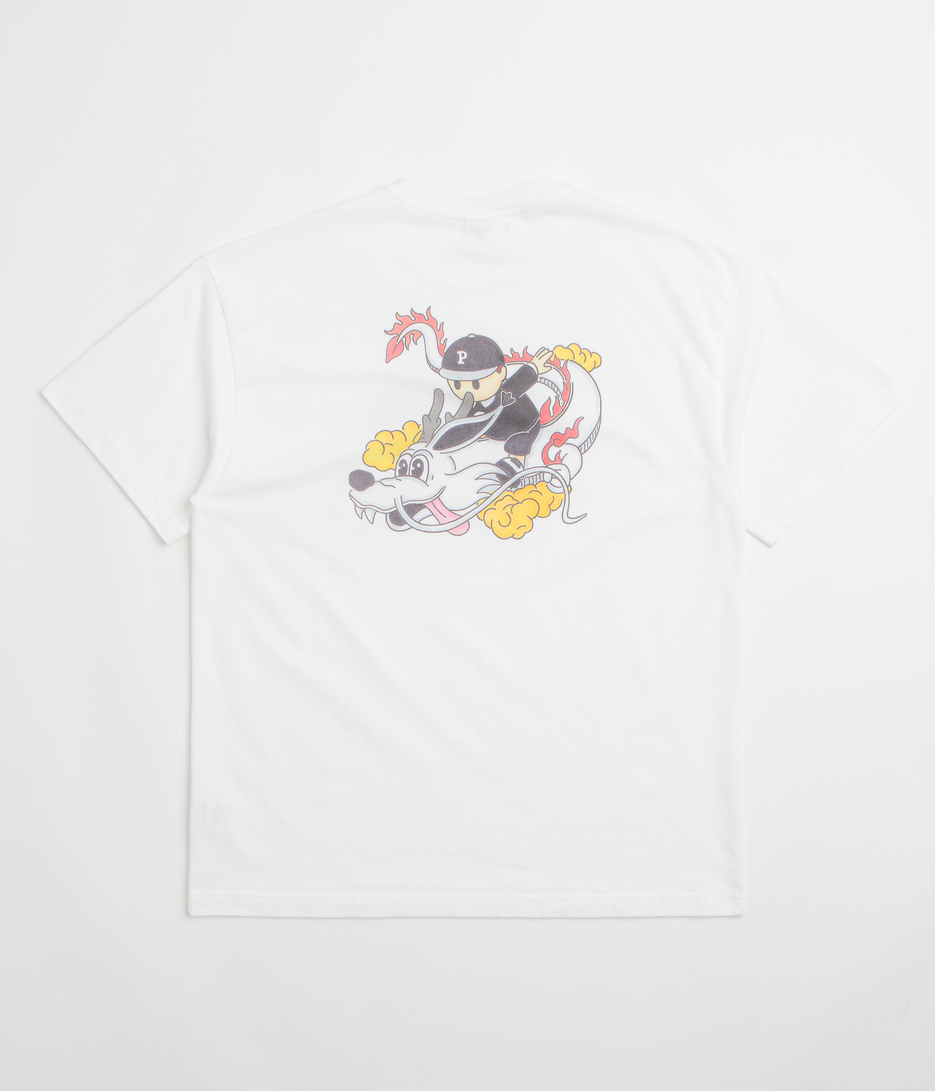 Pawa Speed Sports Dragon Doggo T-Shirt - White