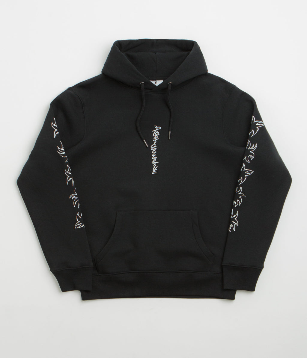 Poetic Collective Arm Outlines Hoodie - Black