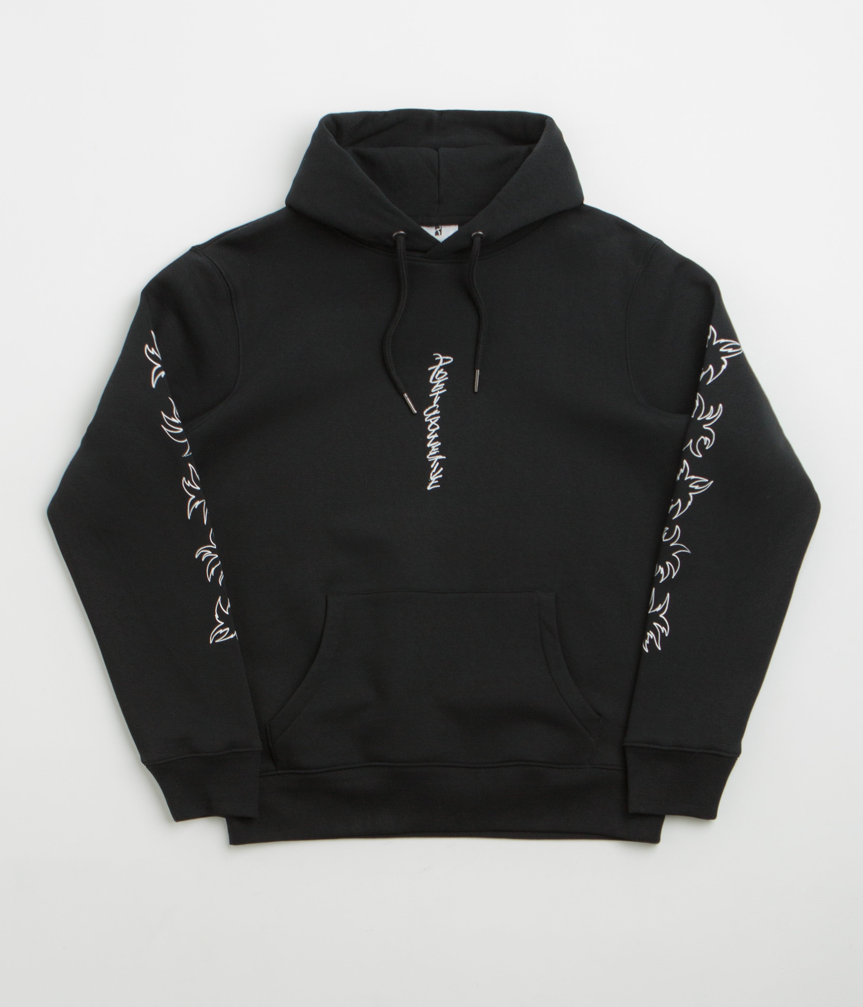 Poetic Collective Arm Outlines Hoodie - Black