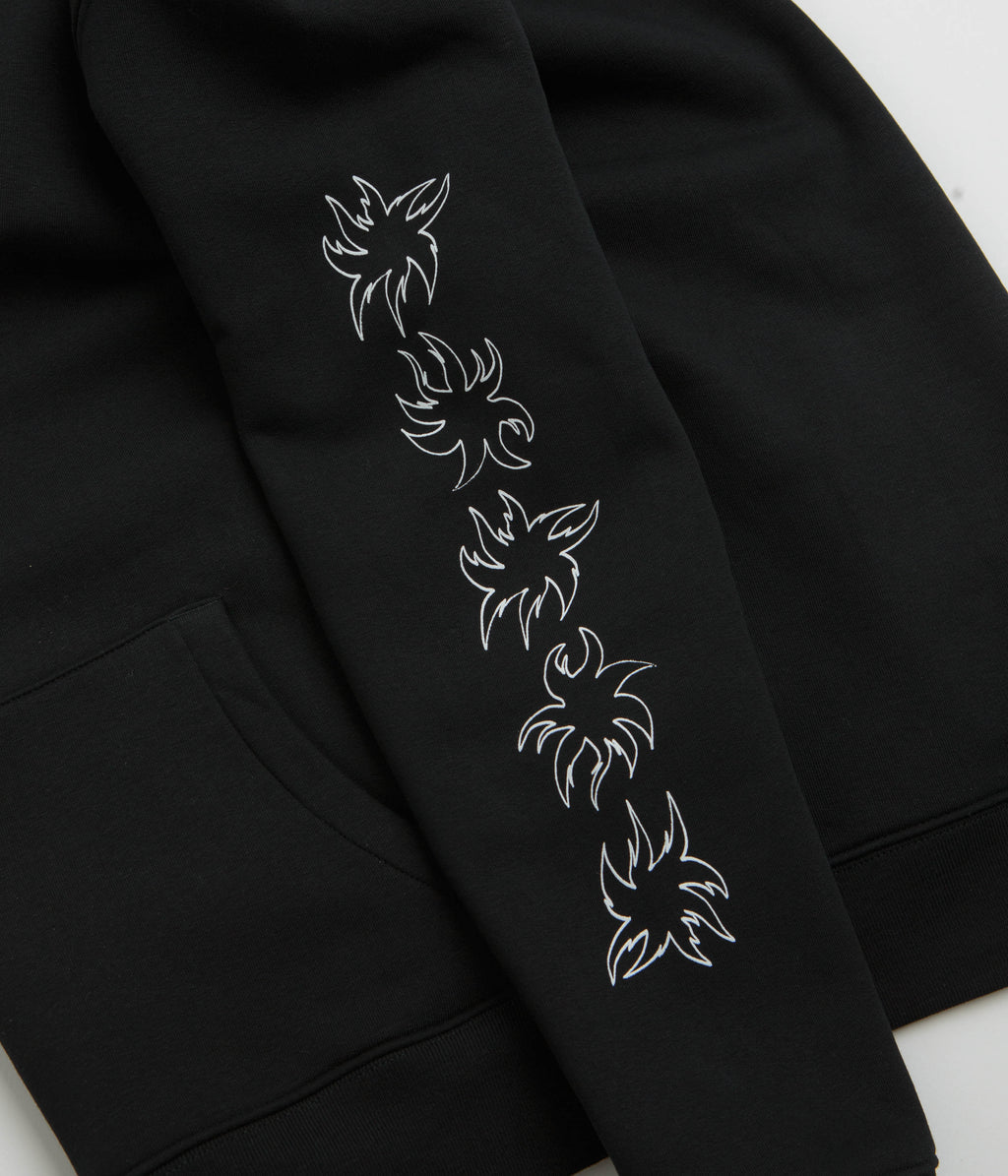Poetic Collective Arm Outlines Hoodie - Black