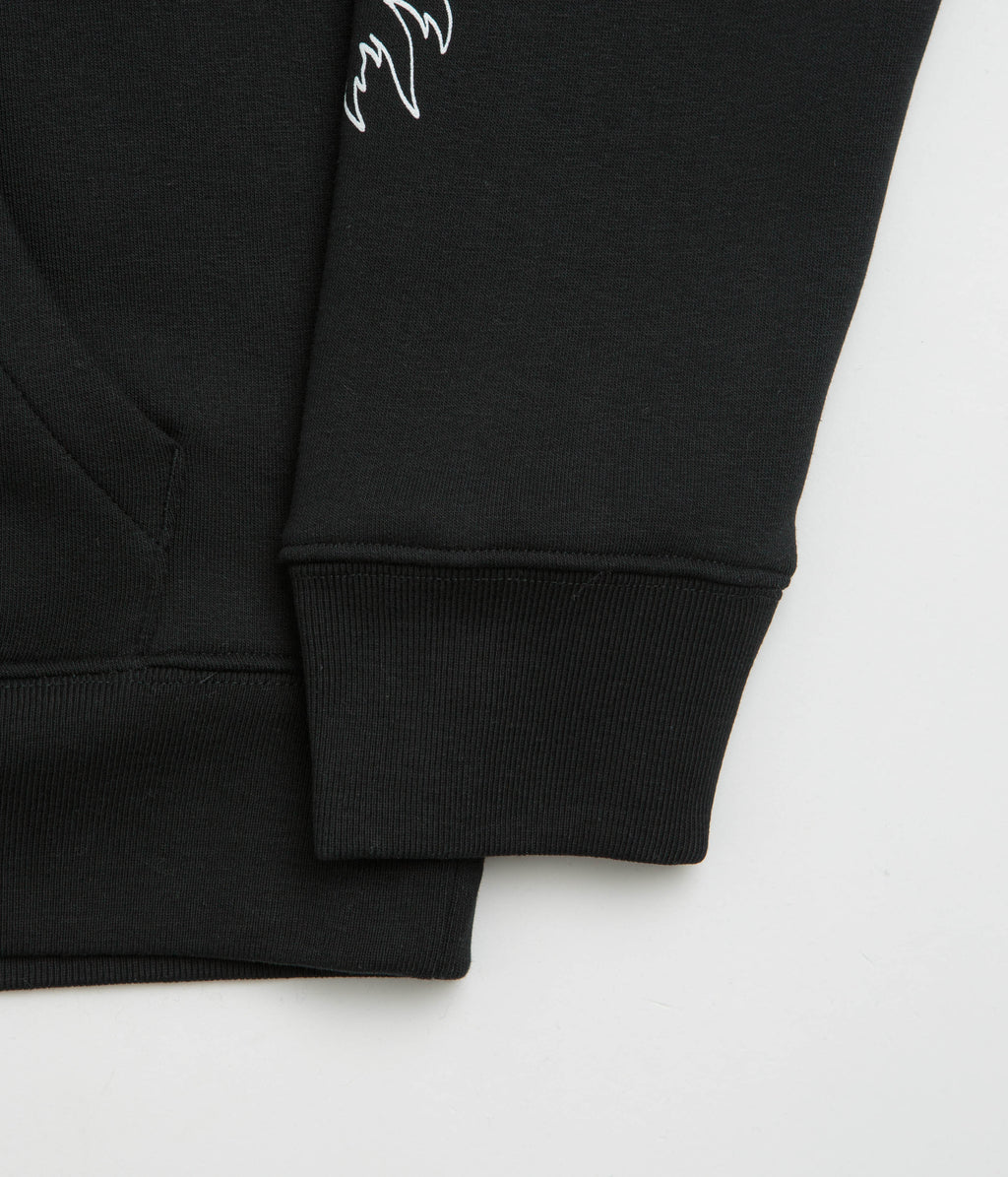 Poetic Collective Arm Outlines Hoodie - Black
