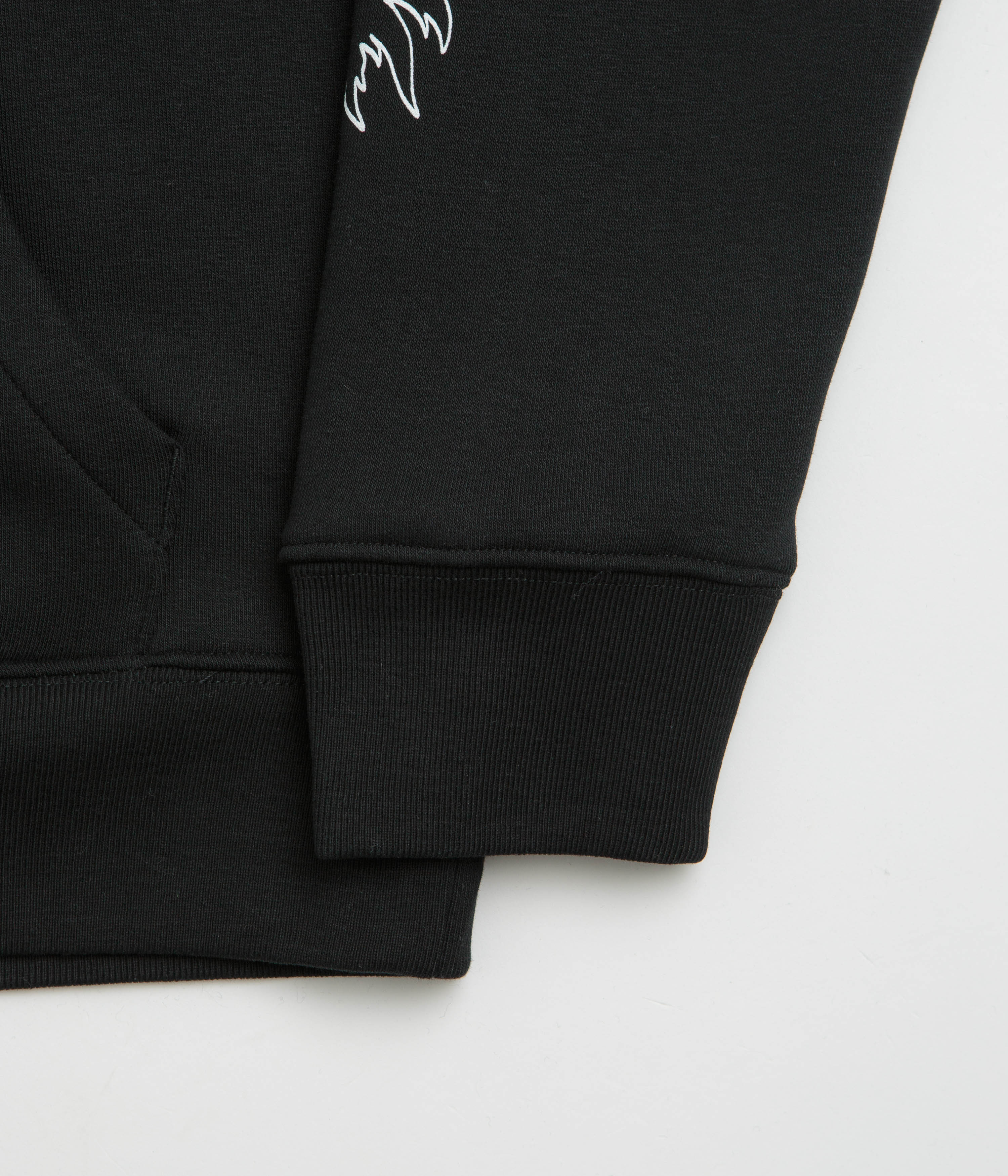 Poetic Collective Arm Outlines Hoodie - Black