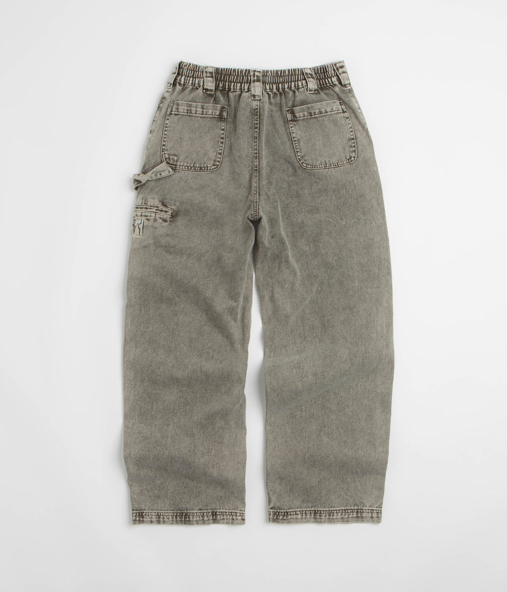 Poetic Collective Split Pants - Grey Denim Wash