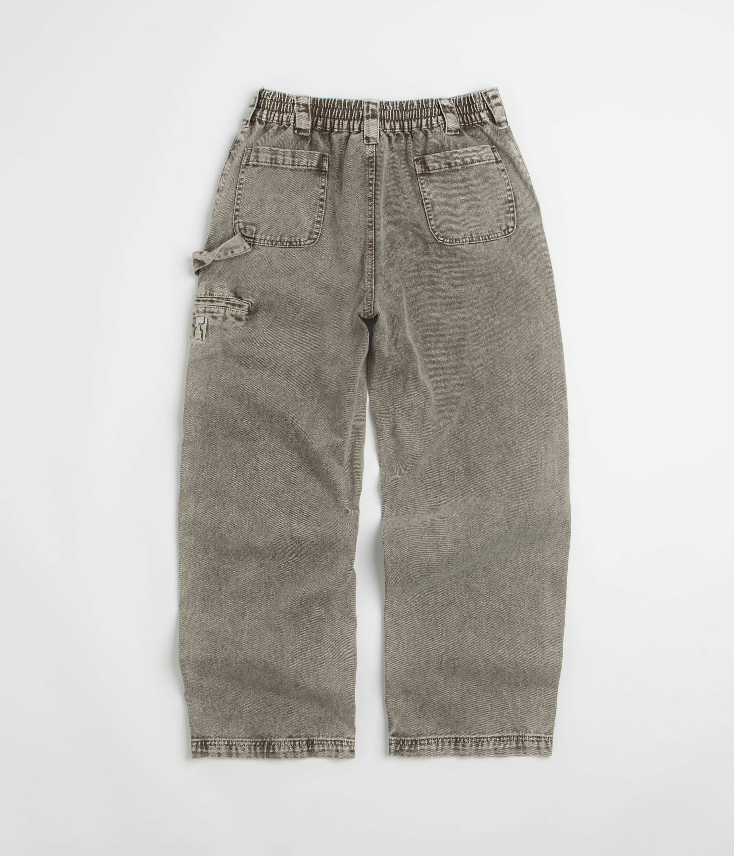 Poetic Collective Split Pants - Grey Denim Wash