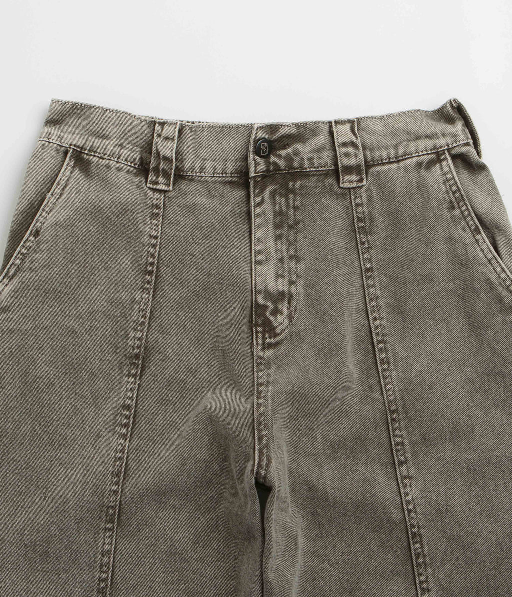 Poetic Collective Split Pants - Grey Denim Wash