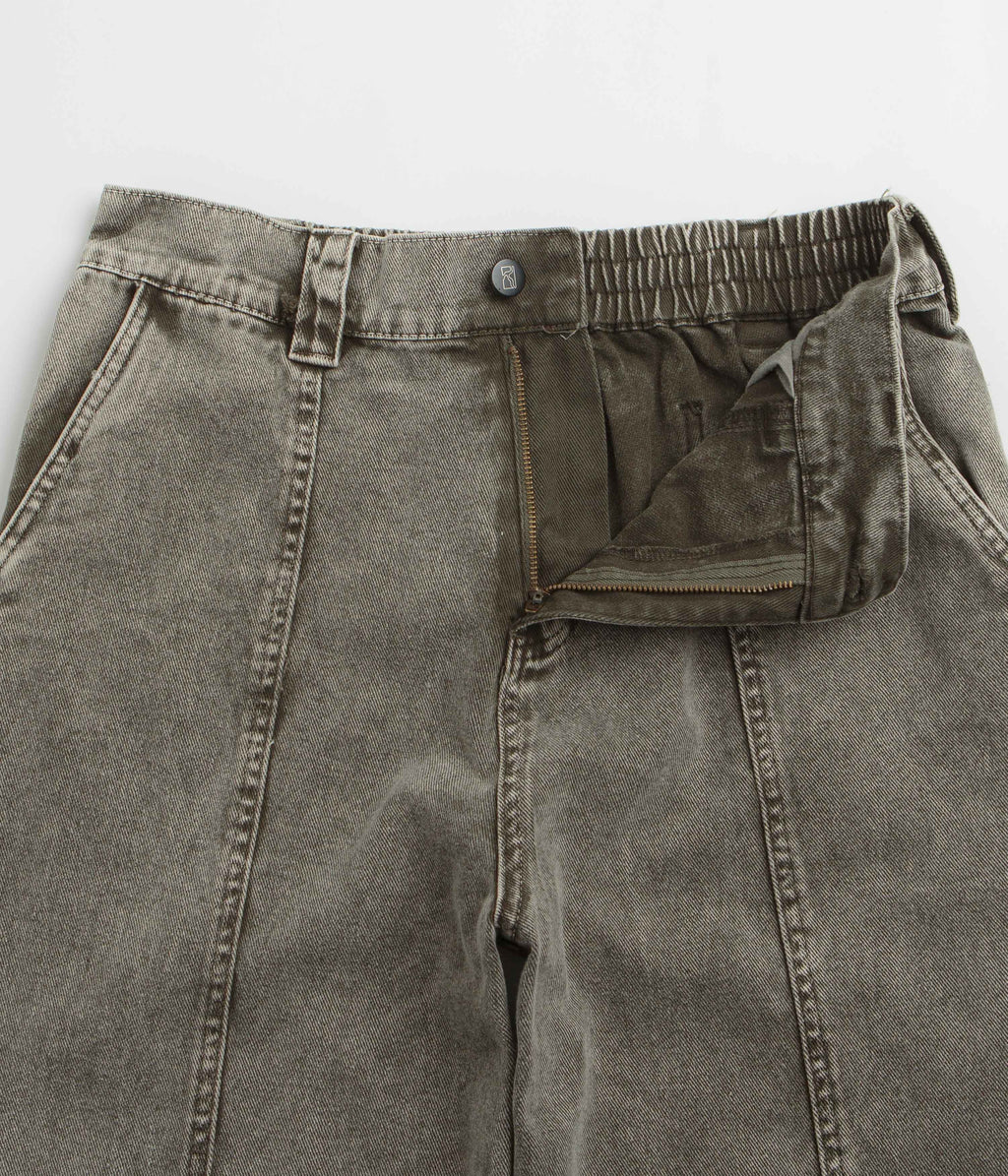 Poetic Collective Split Pants - Grey Denim Wash