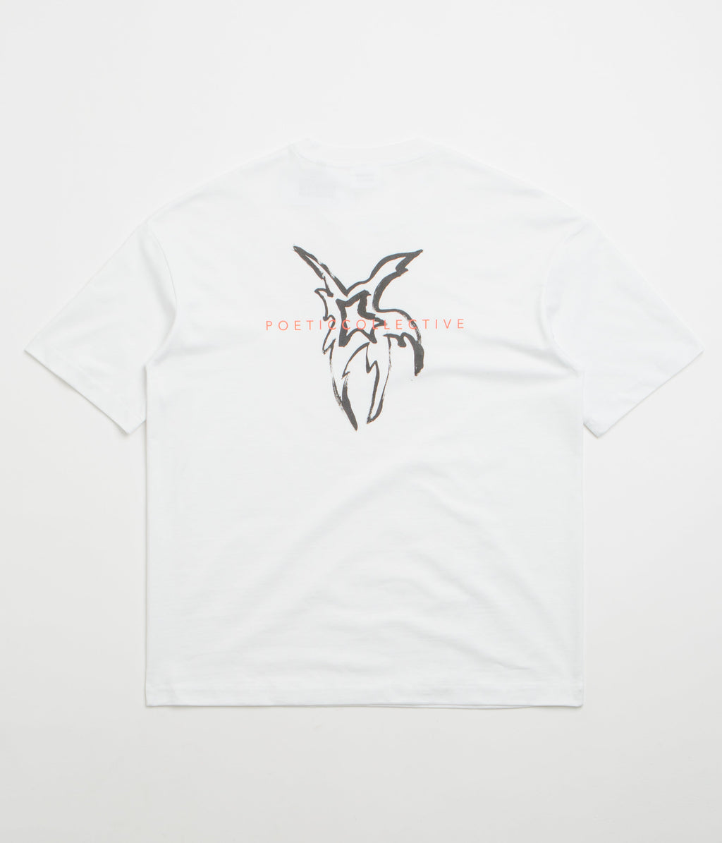 Poetic Collective Star T-Shirt - White